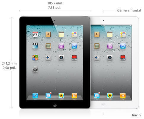 iPad 2 Vidro Frontal