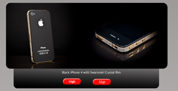 iPhone 4 Oro nero