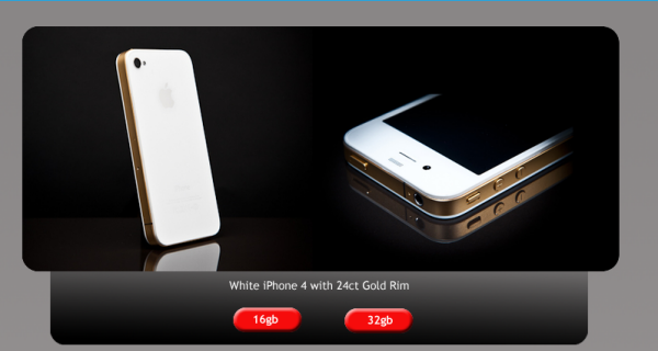 iPhone Oro e Bianco